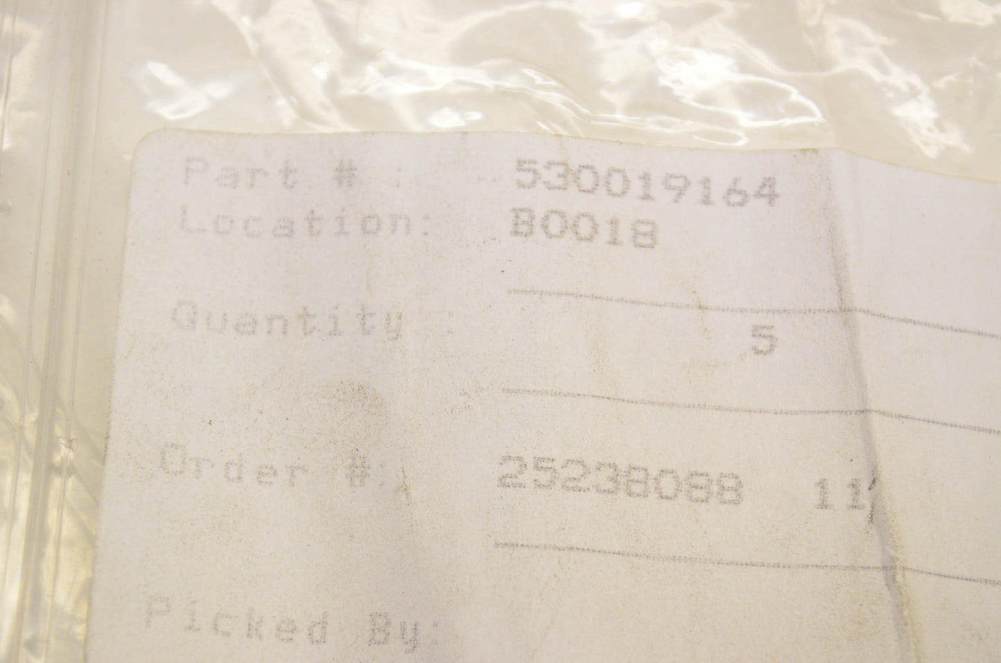 New OEM Husqvarna 530019164, 530 01 91-64 Carburetor Gasket NOS