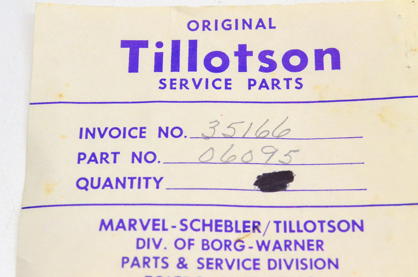 Tillotson 6095 Idle Adjustment Screw Spring Washers Qty 5 NOS