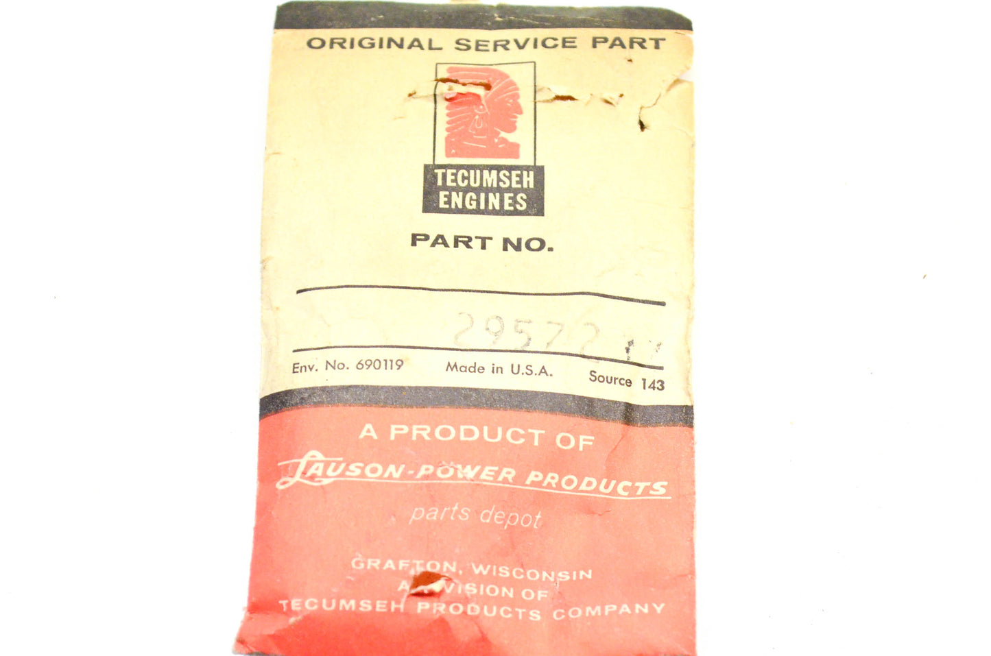 Tecumseh 29572 Repair Kit NOS