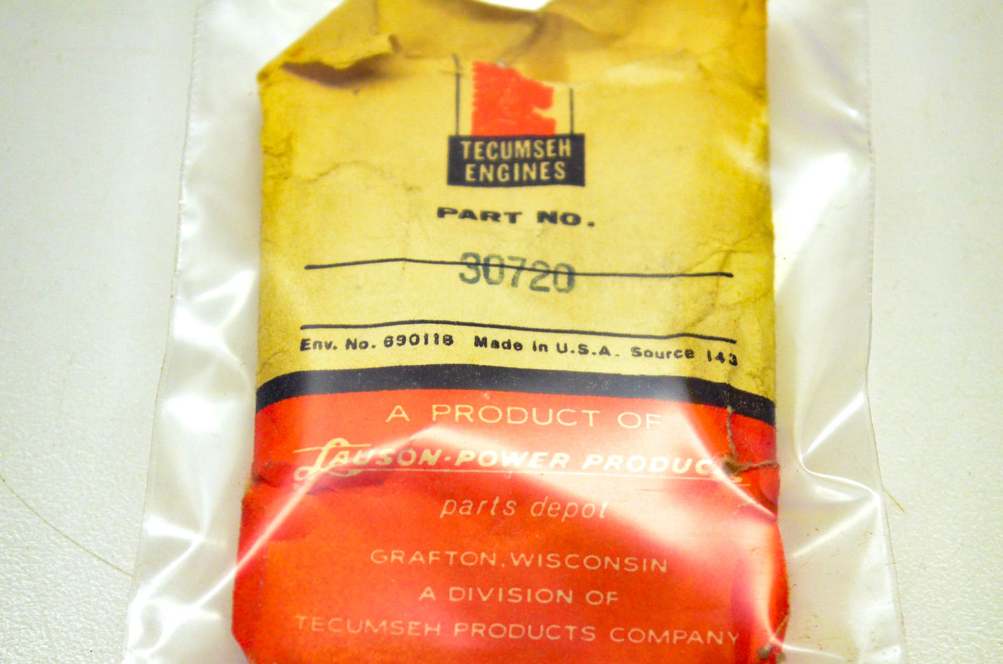Tecumseh 29156 Needle Valve Kit NOS