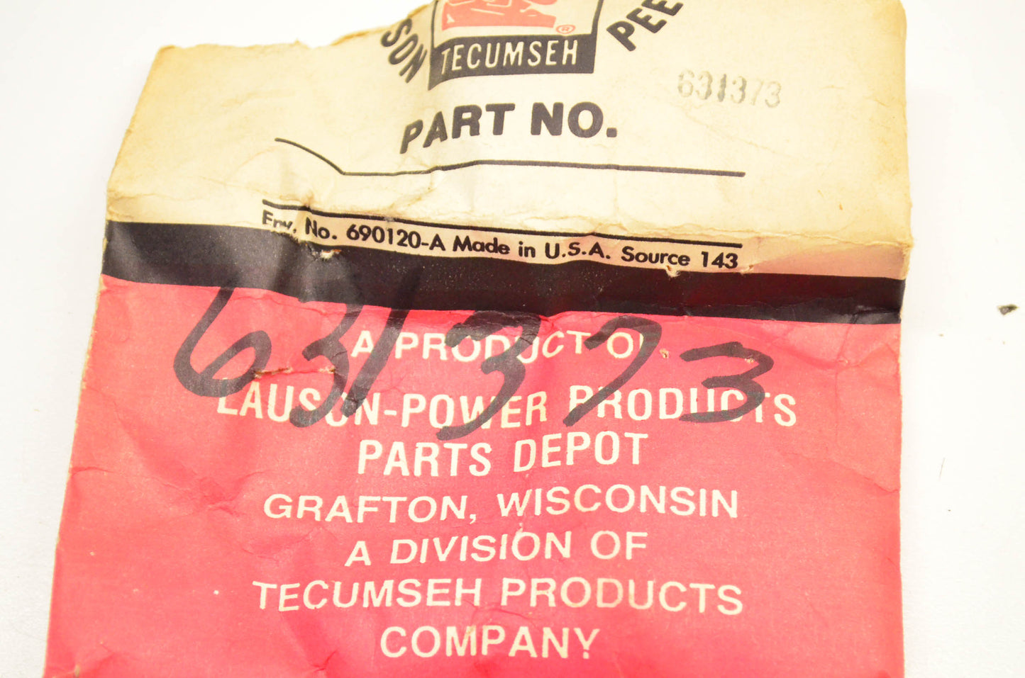 Tecumseh 631373 Carburetor Repair Kit NOS