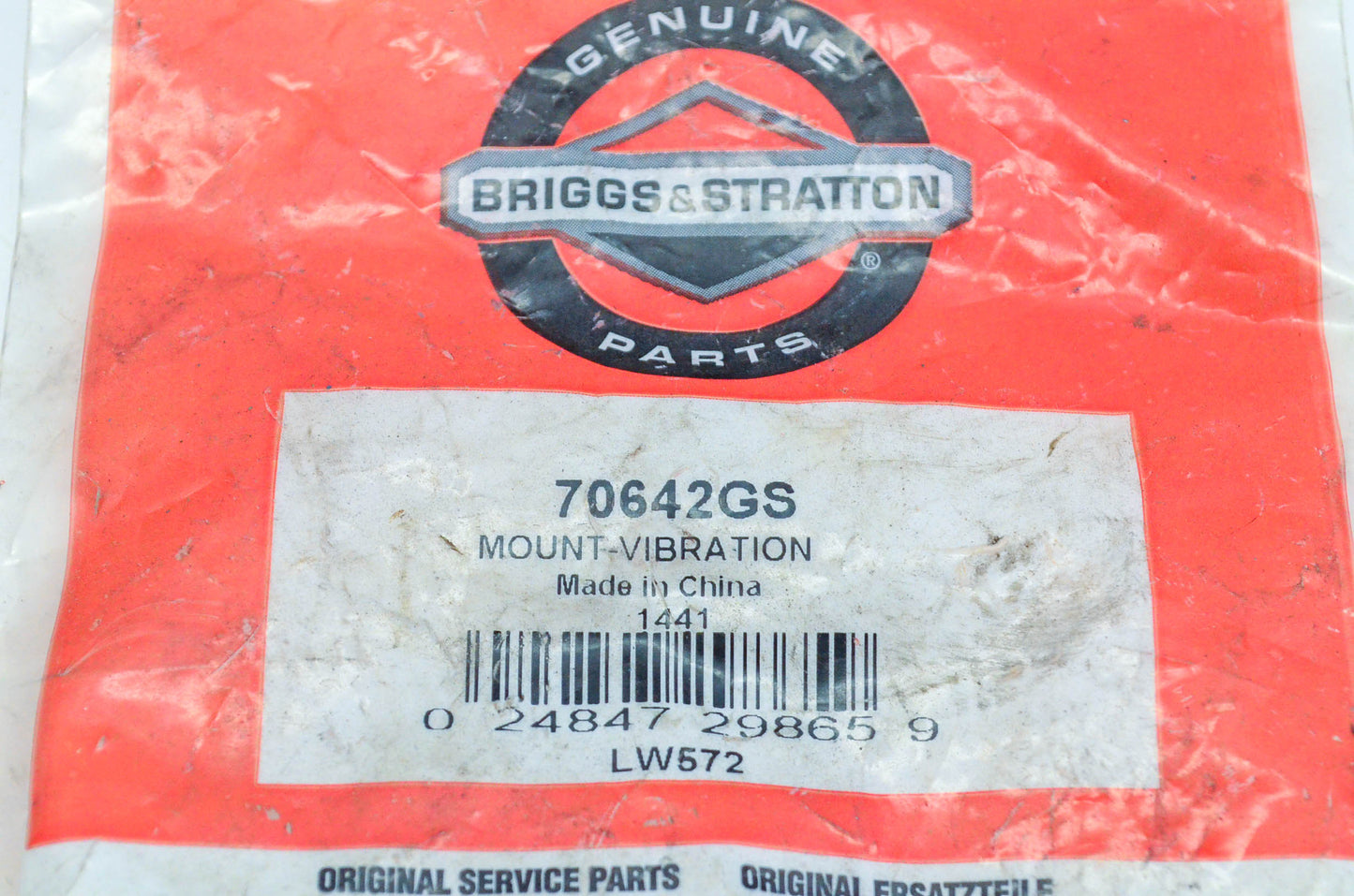 New OEM Briggs & Stratton 70642GS Vibration Mount NOS