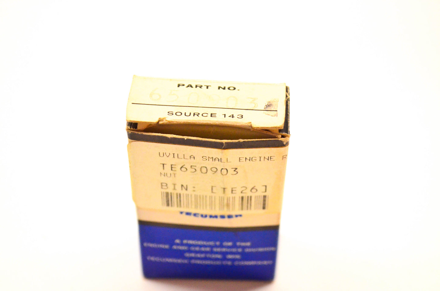Tecumseh 650903 Nut Qty 2 NOS