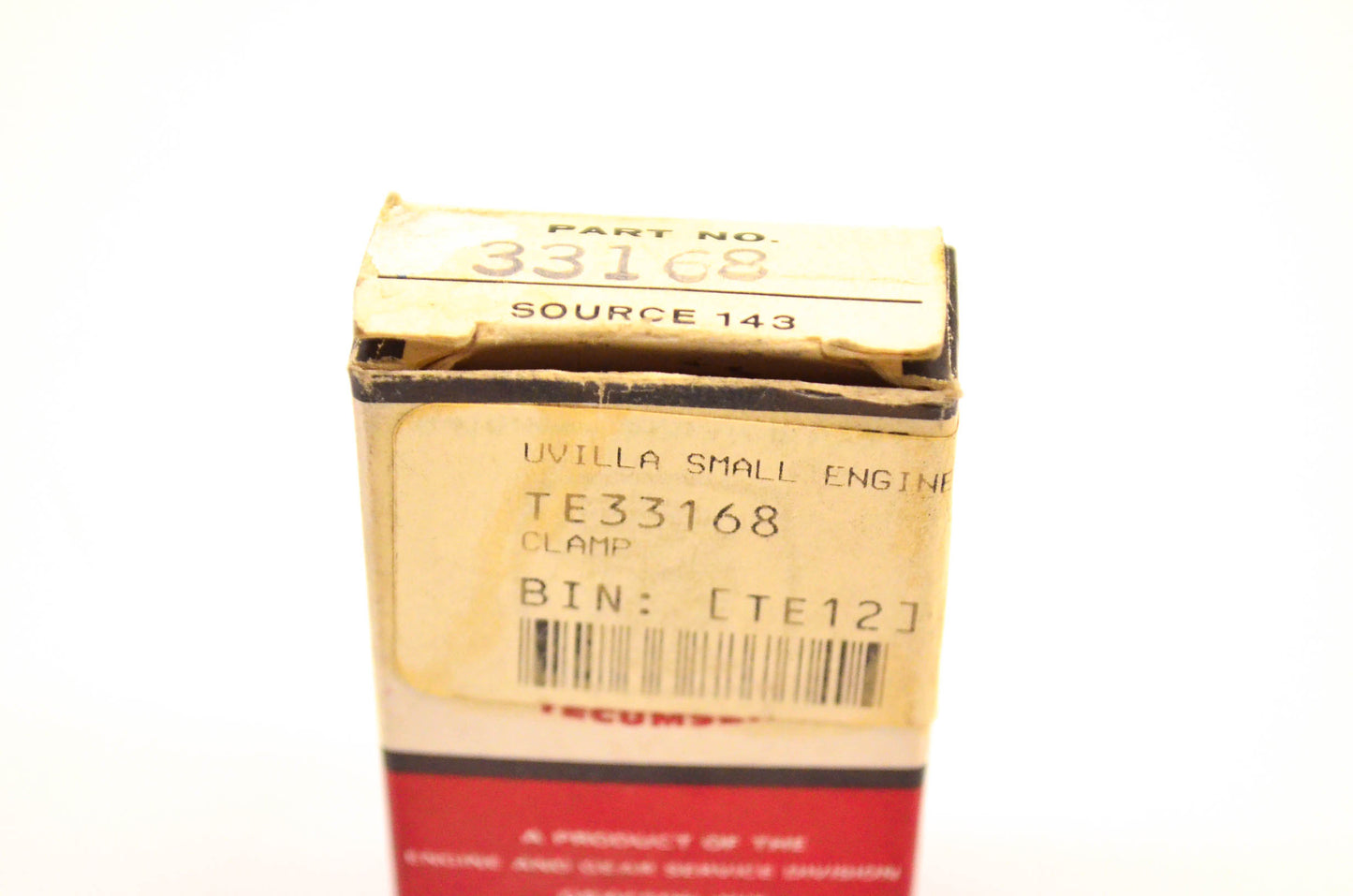 Tecumseh 33168 Clamp NOS