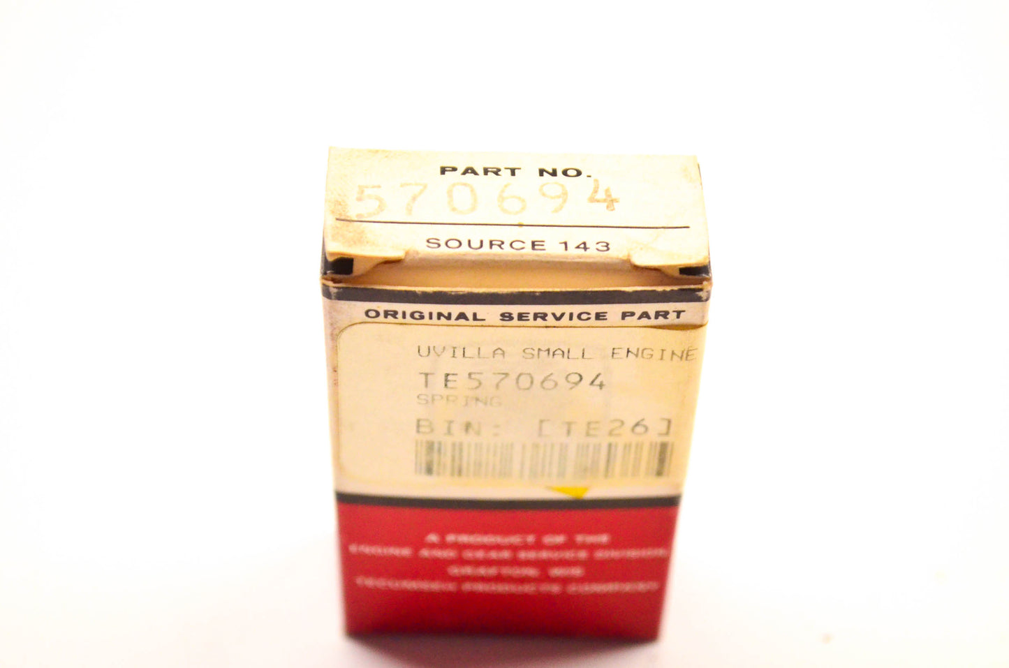 Tecumseh 570694 Spring NOS