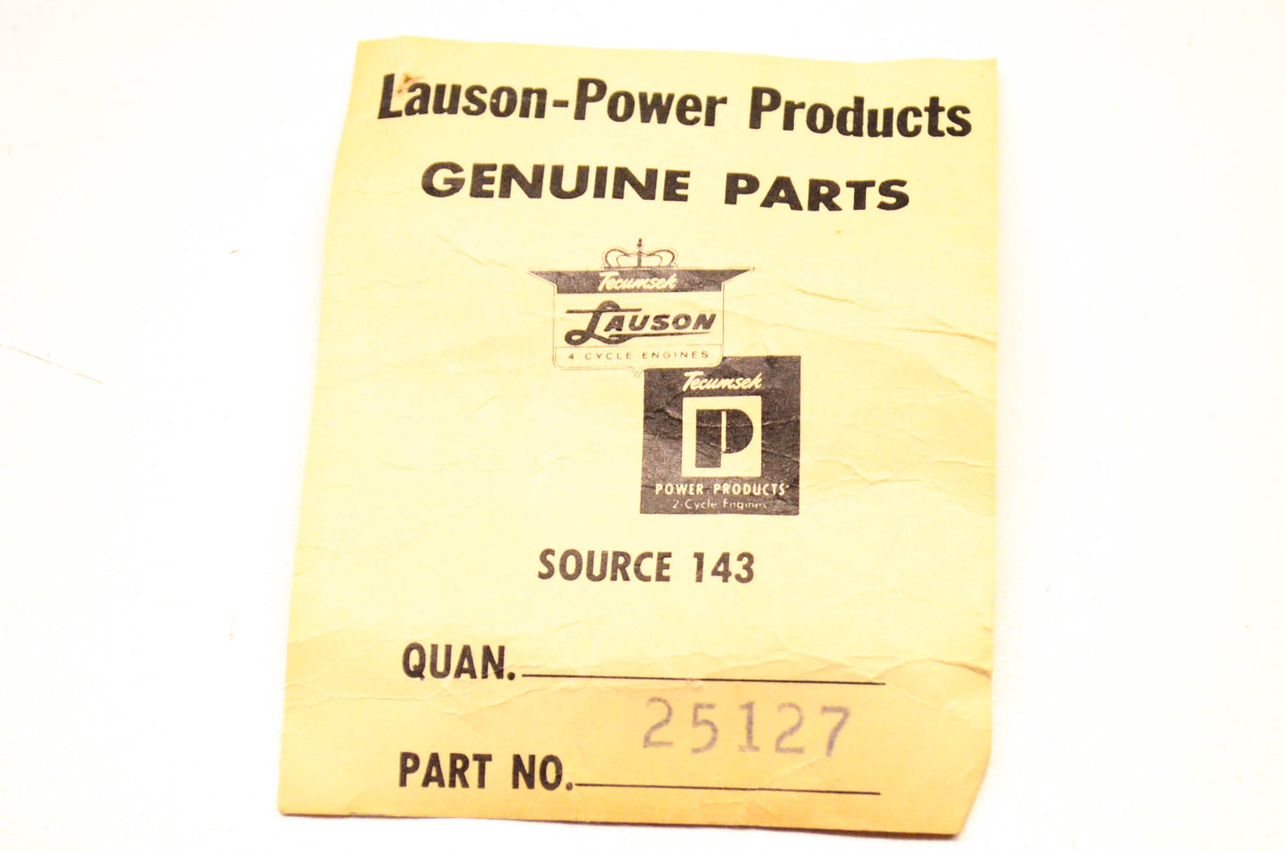 Tecumseh 25127 Bushing Kit NOS