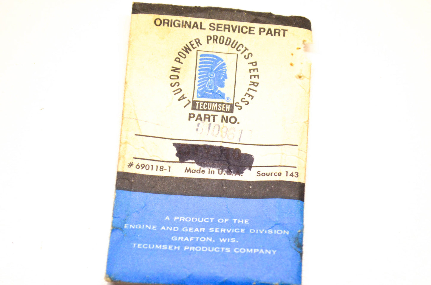 Tecumseh 610961 Flywheel Key Qty 2 NOS