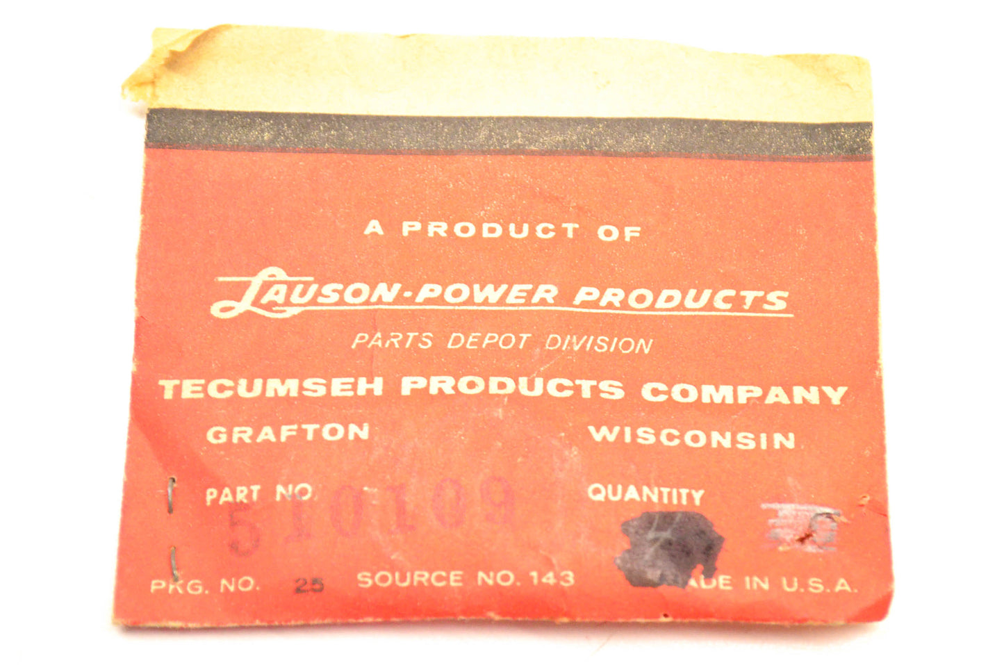 Tecumseh 510109 Retainer Spring NOS