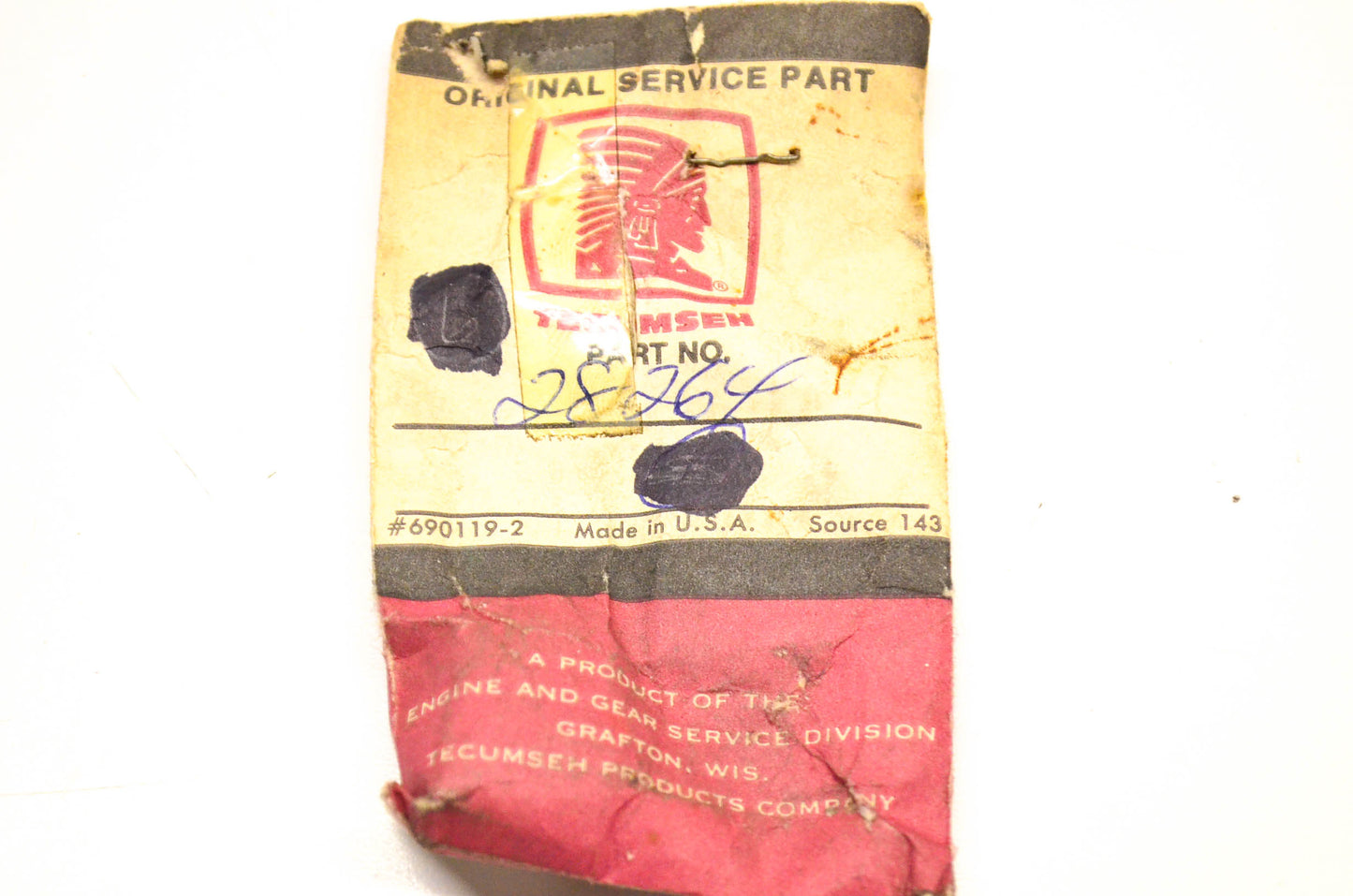 Tecumseh 28264 Nut NOS