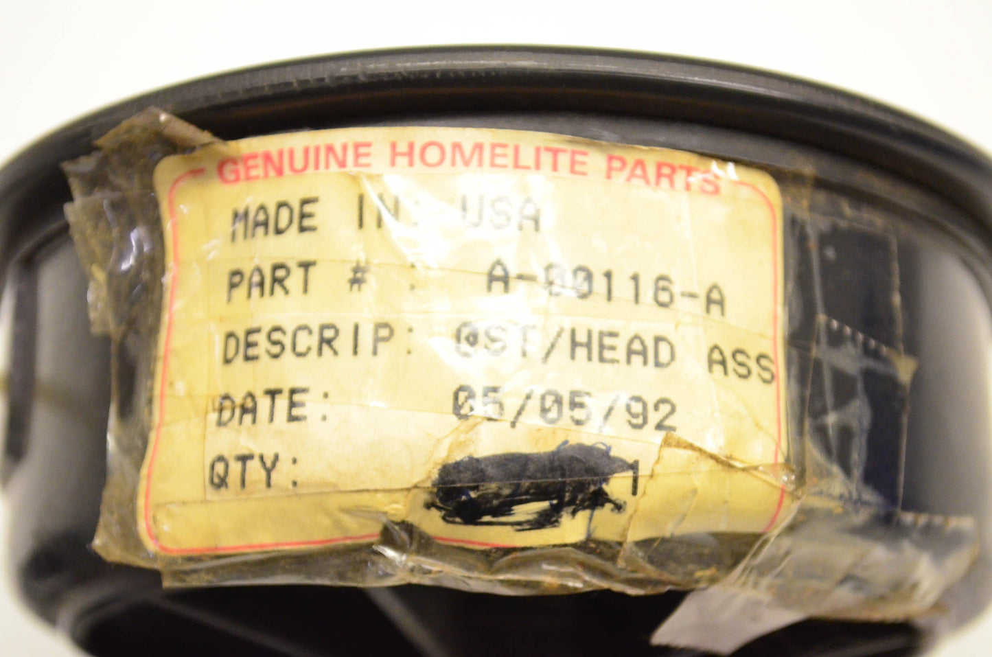 Homelite A-00116-A String Trimmer Head Assembly NOS
