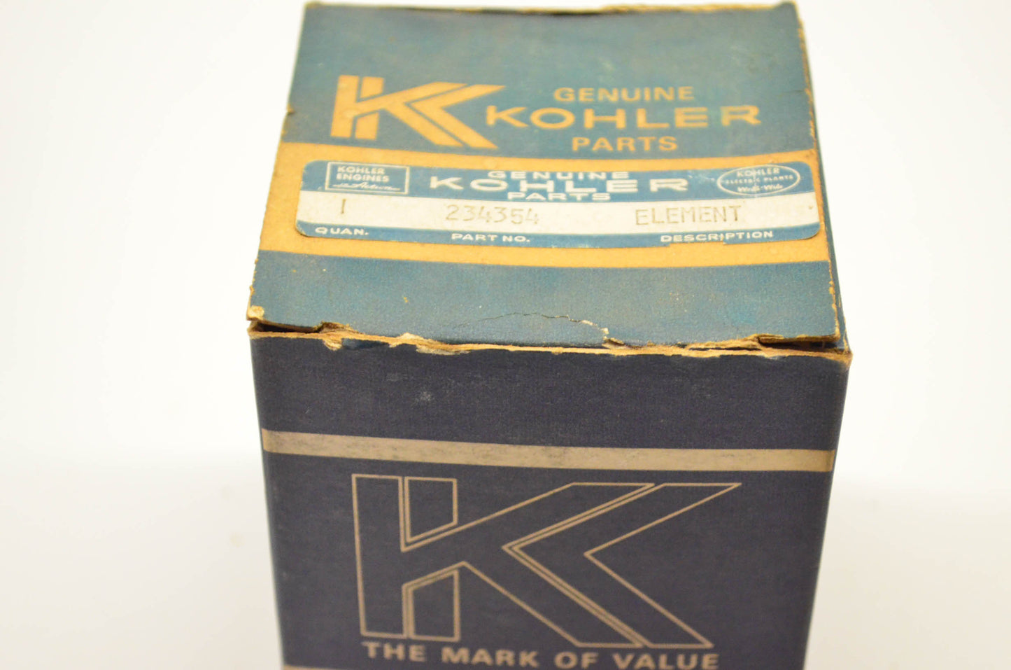 Kohler 234354 Air Filter NOS