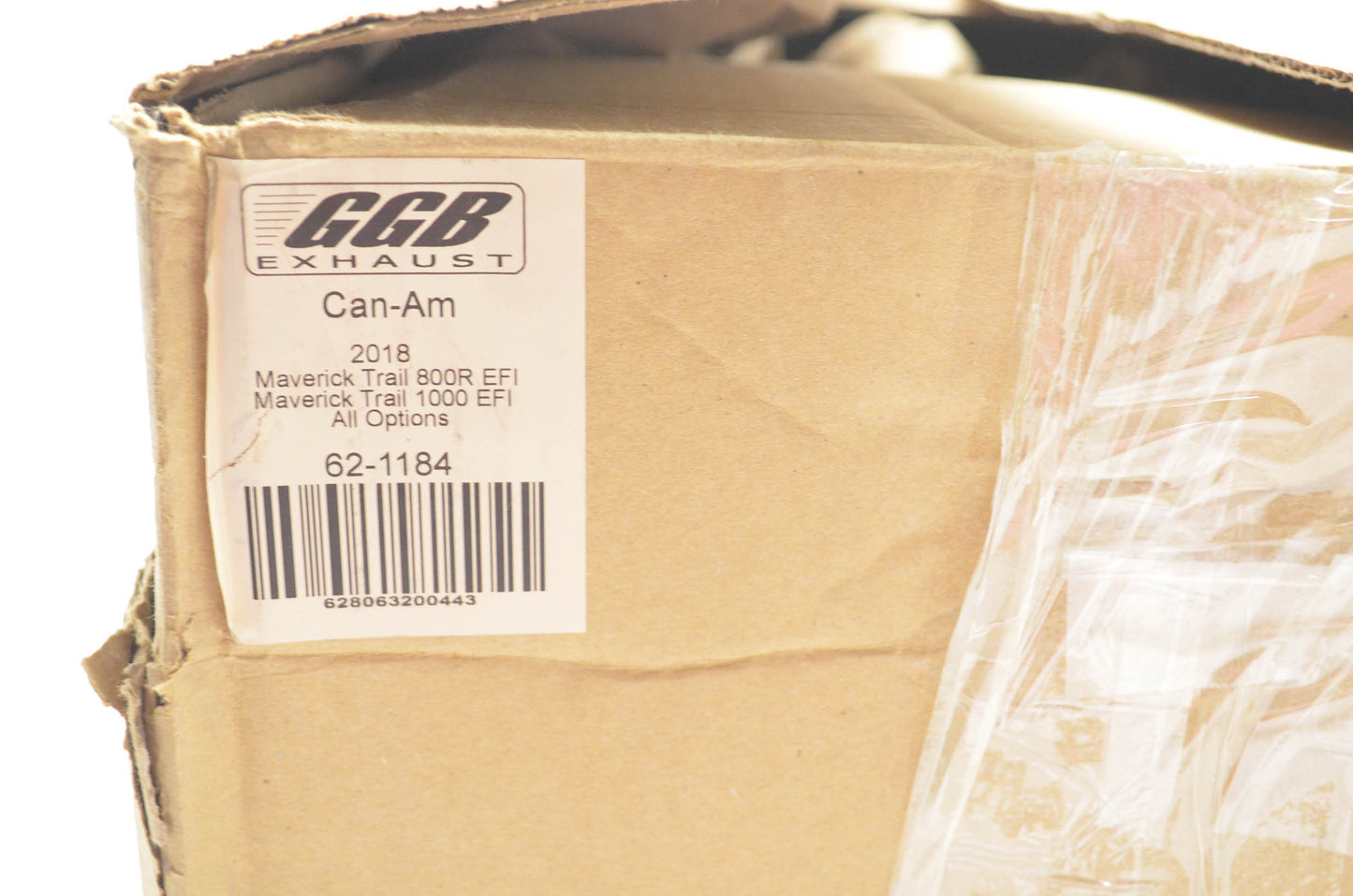 GGB Exhaust 62-1184 UTV Trail Series Muffler Kit NOS