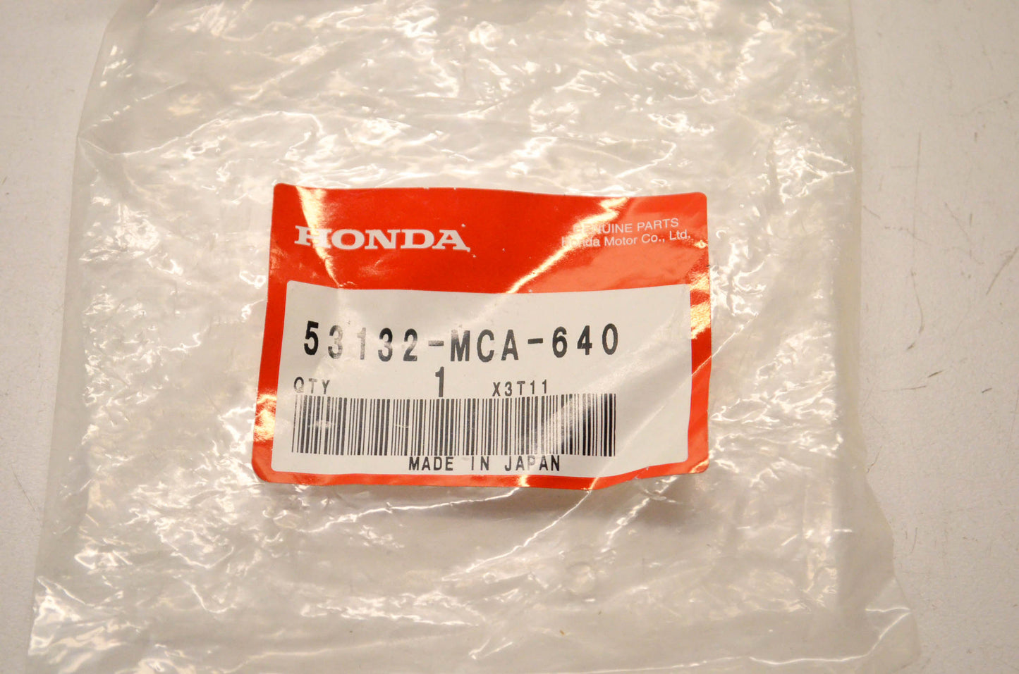 New OEM Honda 53132-MCA-640 Guard B NOS