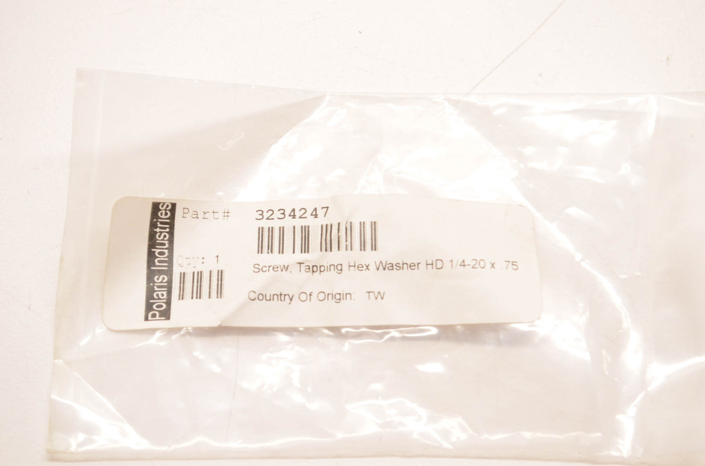 New OEM Polaris 3234247 Screw Tapping Hex Washer NOS