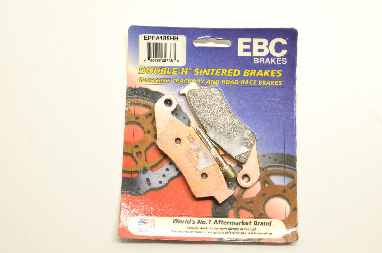 EBC Brakes EPFA185HH, 15-185EP Extreme Performance Brake Pad Kit NOS