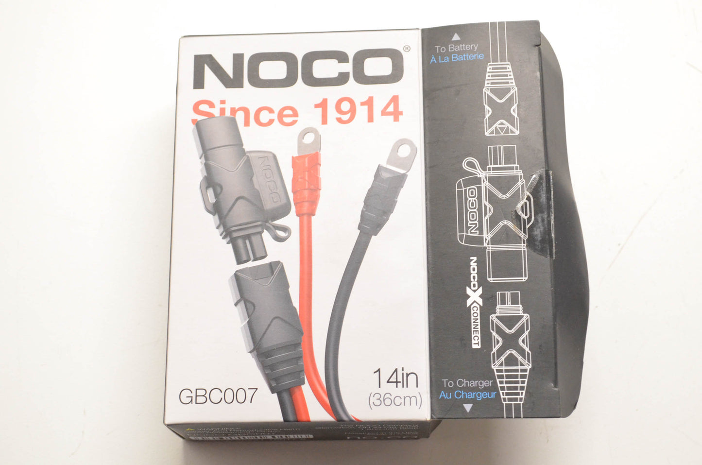 NOCO GBC007, 56-1316 Boost Eyelet Cable With X-Connect Adaptor NOS