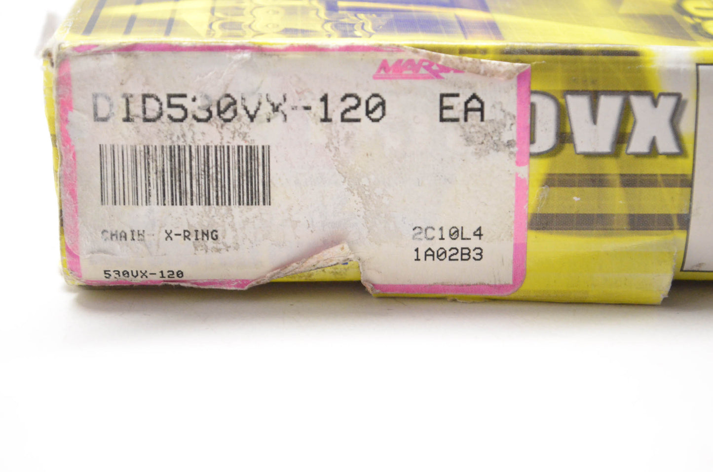 D.I.D DID530VX-120, X0018D89UH, 120ZB Professional X-Ring Motorcycle Chain NOS