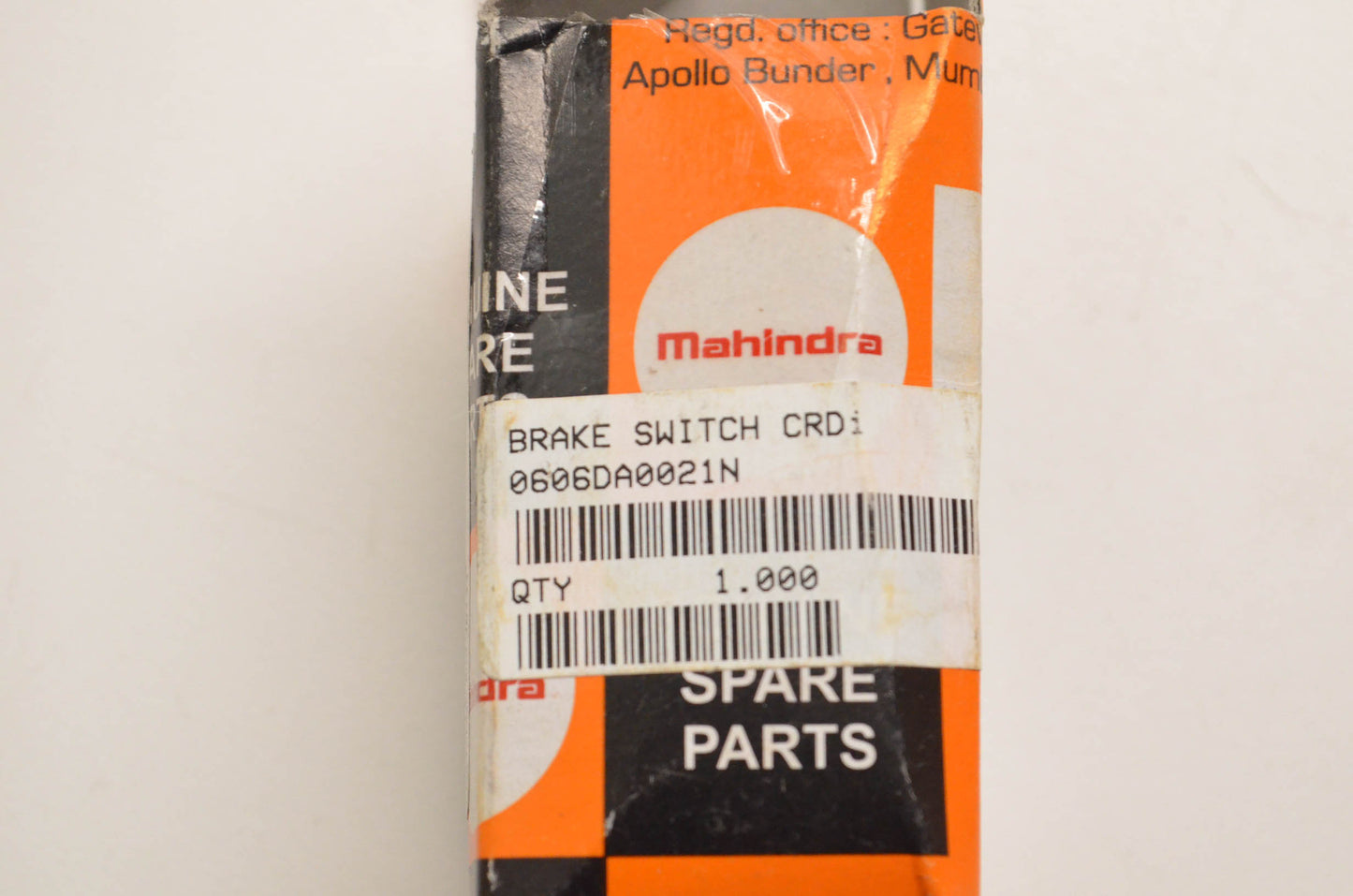 Mahindra 0606DA0021N Brake Switch Kit NOS