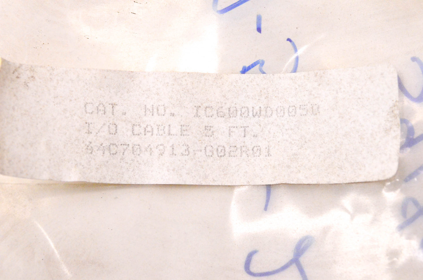 Madison IC600WD005D 5' Programmable Controller I/o Cable NOS