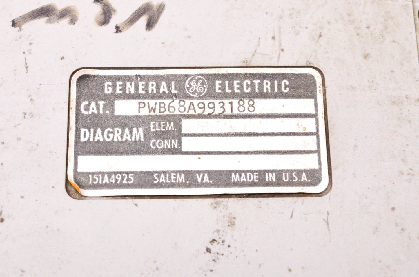 General Electric PWB68A993188 Filter Card