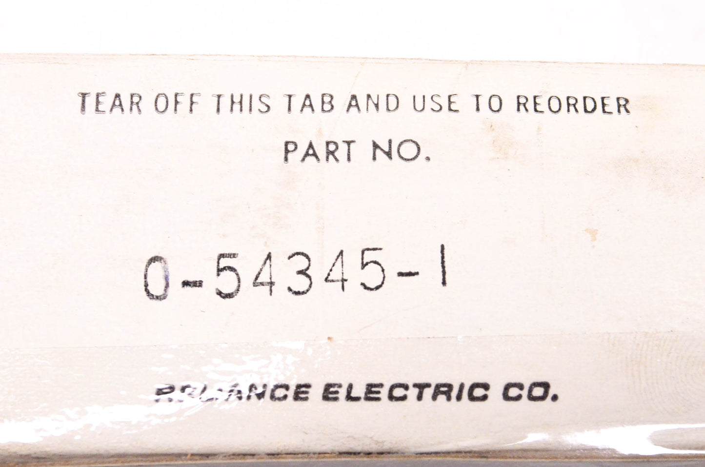 Reliance Electric 0-54345-1 Meter Filter Board NOS