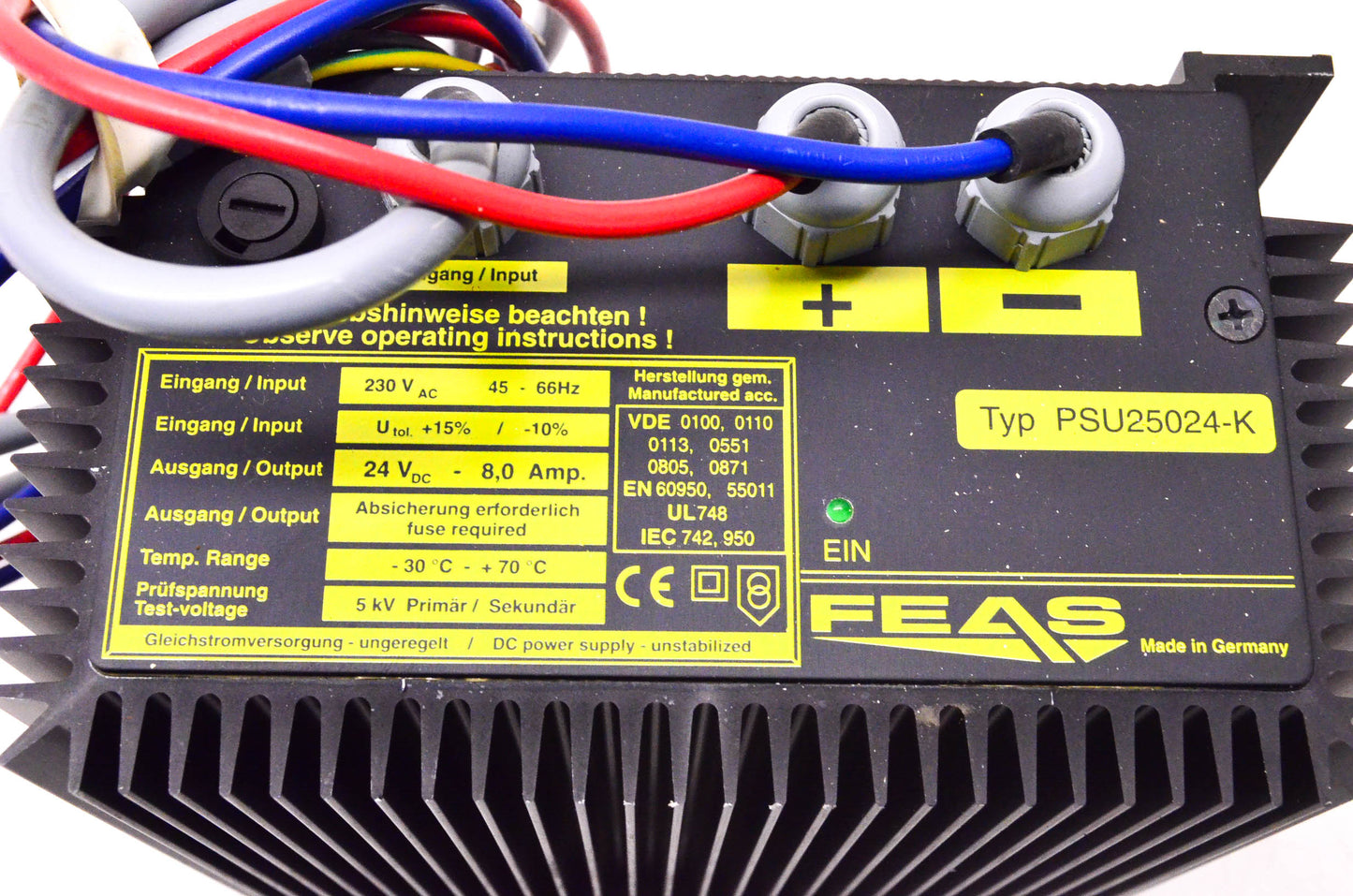 FEAS PSU25024-K Power Supply NOS
