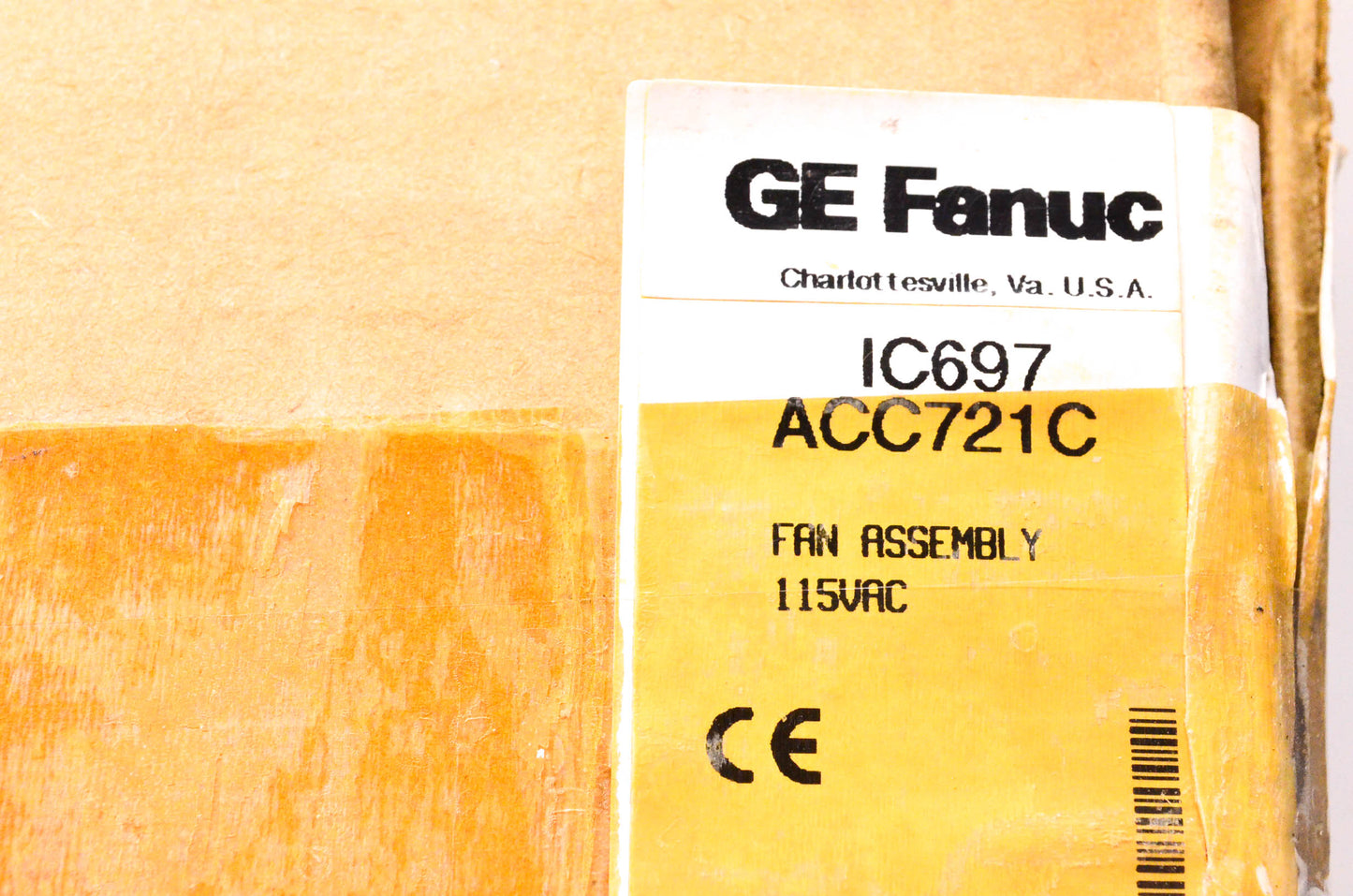 General Electric IC697ACC721C Cooling Fan Rack NOS