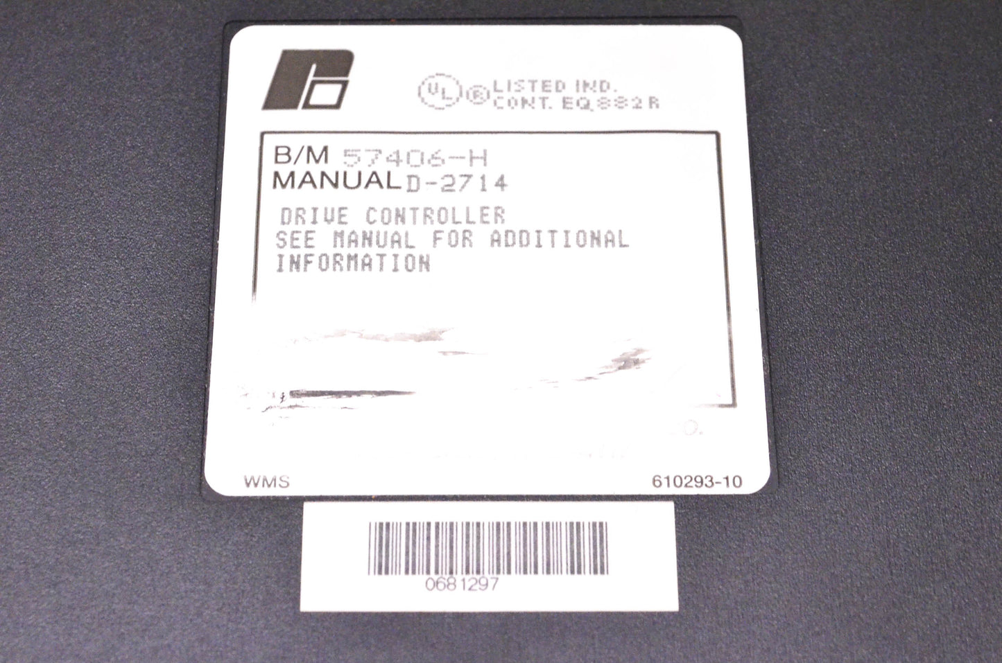 Reliance Electric 57406-H Drive Controller Module NOS