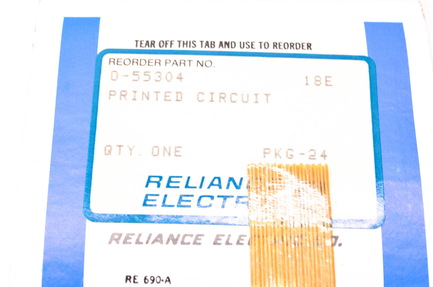 Reliance Electric 0-55304 Start/Stop Board NOS
