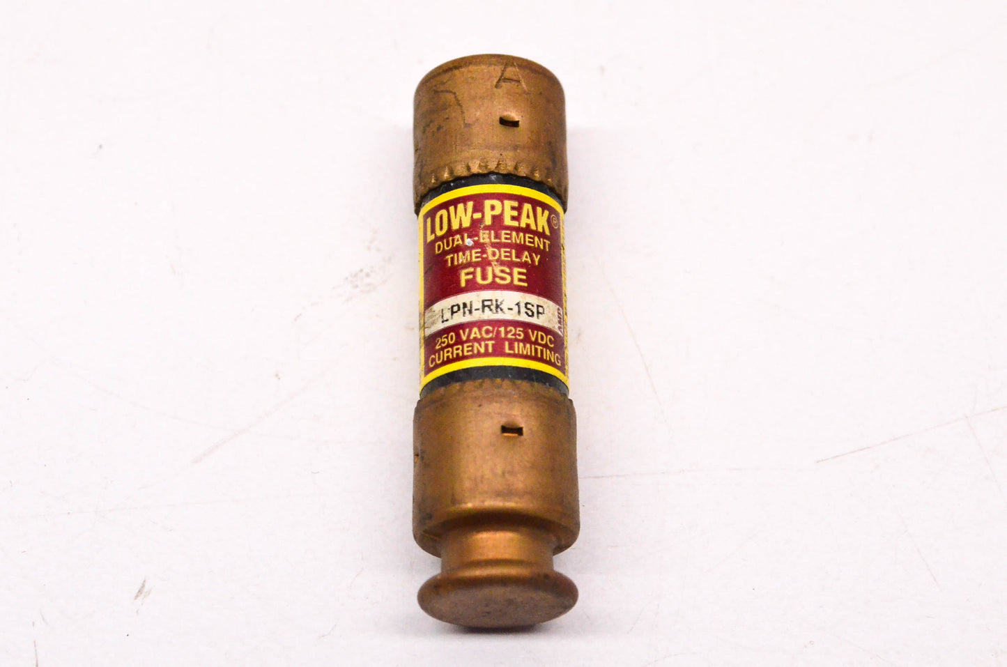 Cooper Bussmann 1 Amp 250 Volt AC 125 Volt DC Dual Element Time Delay Fuse NOS