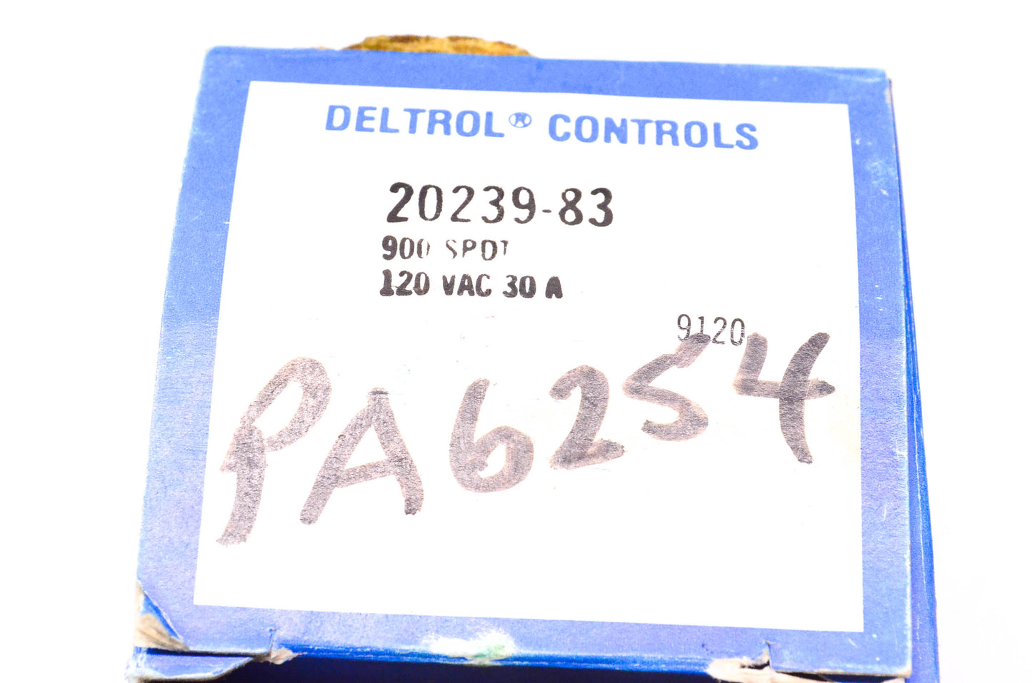 Deltrol Controls 20239-83 Power Relay NOS
