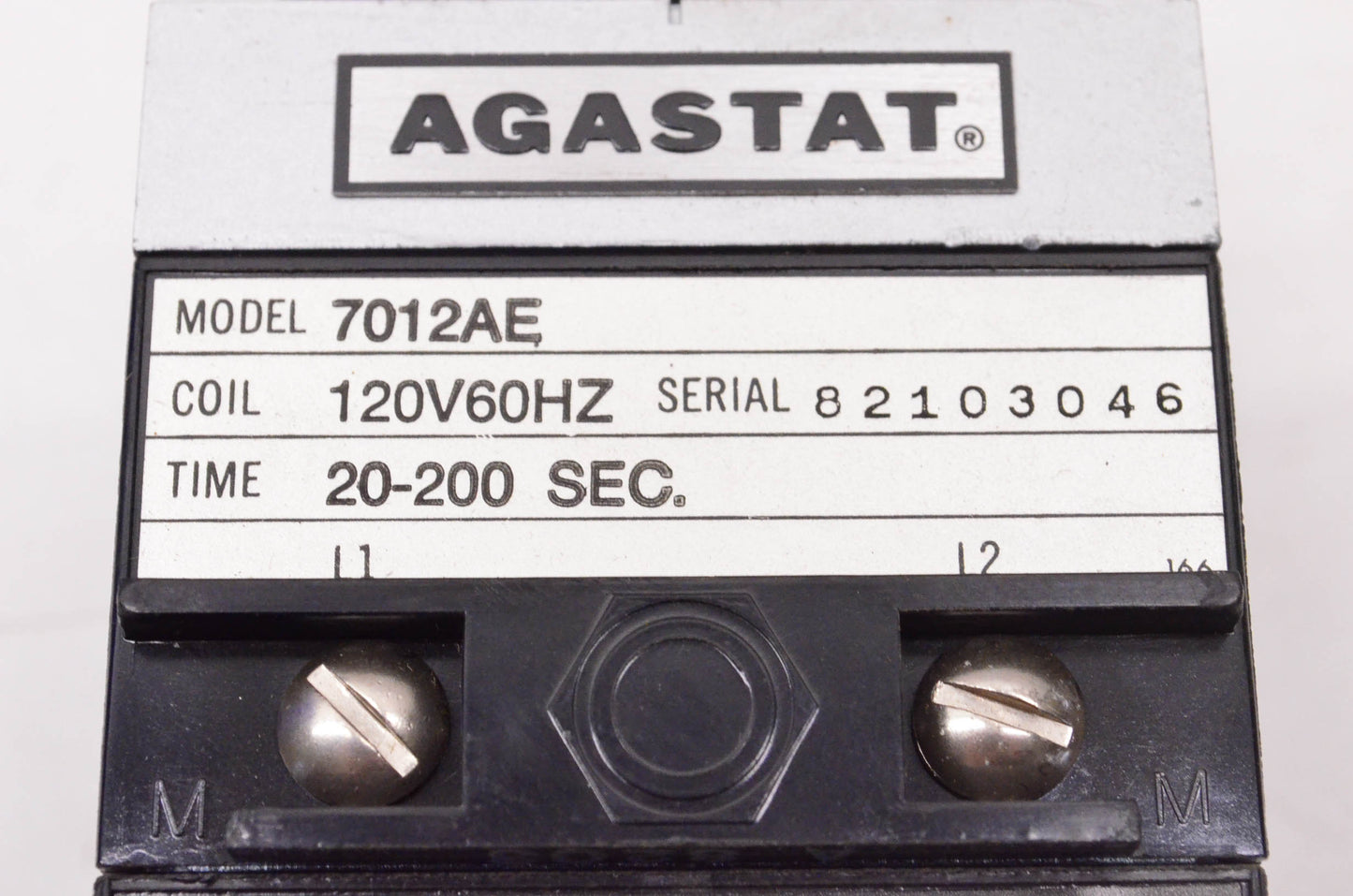 Agastat 7012AE Timing Relay NOS