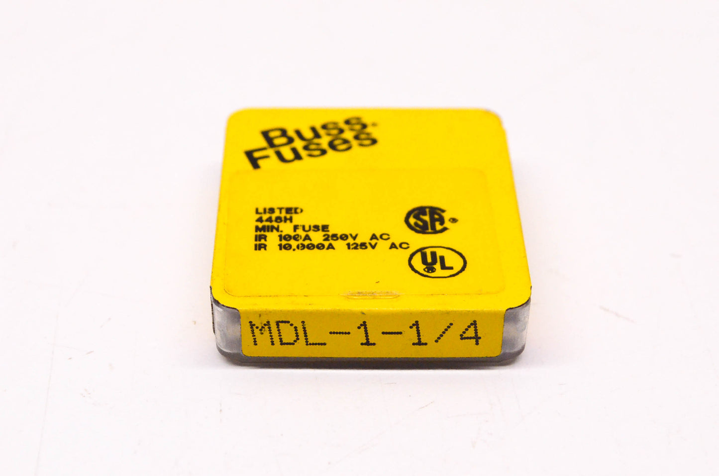 Cooper Bussmann 1 1/4 Amp 250 Volt Dual Element Glass Tube Fuses Qty 5 NOS