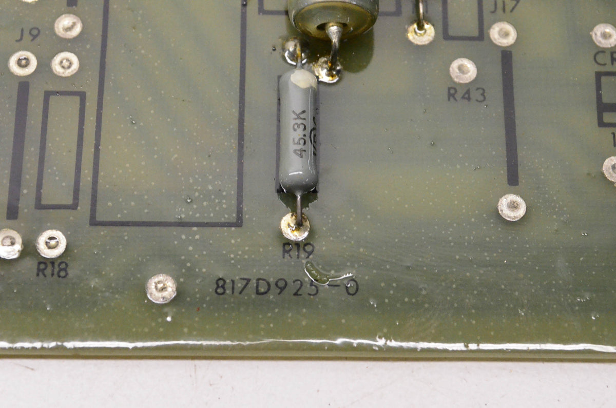 General Electric 817D925-0 DC Amplifier Function Board