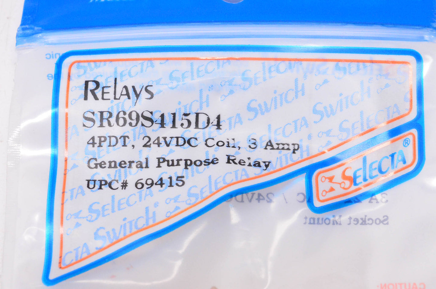 Selecta SR69S415D4 Relay NOS