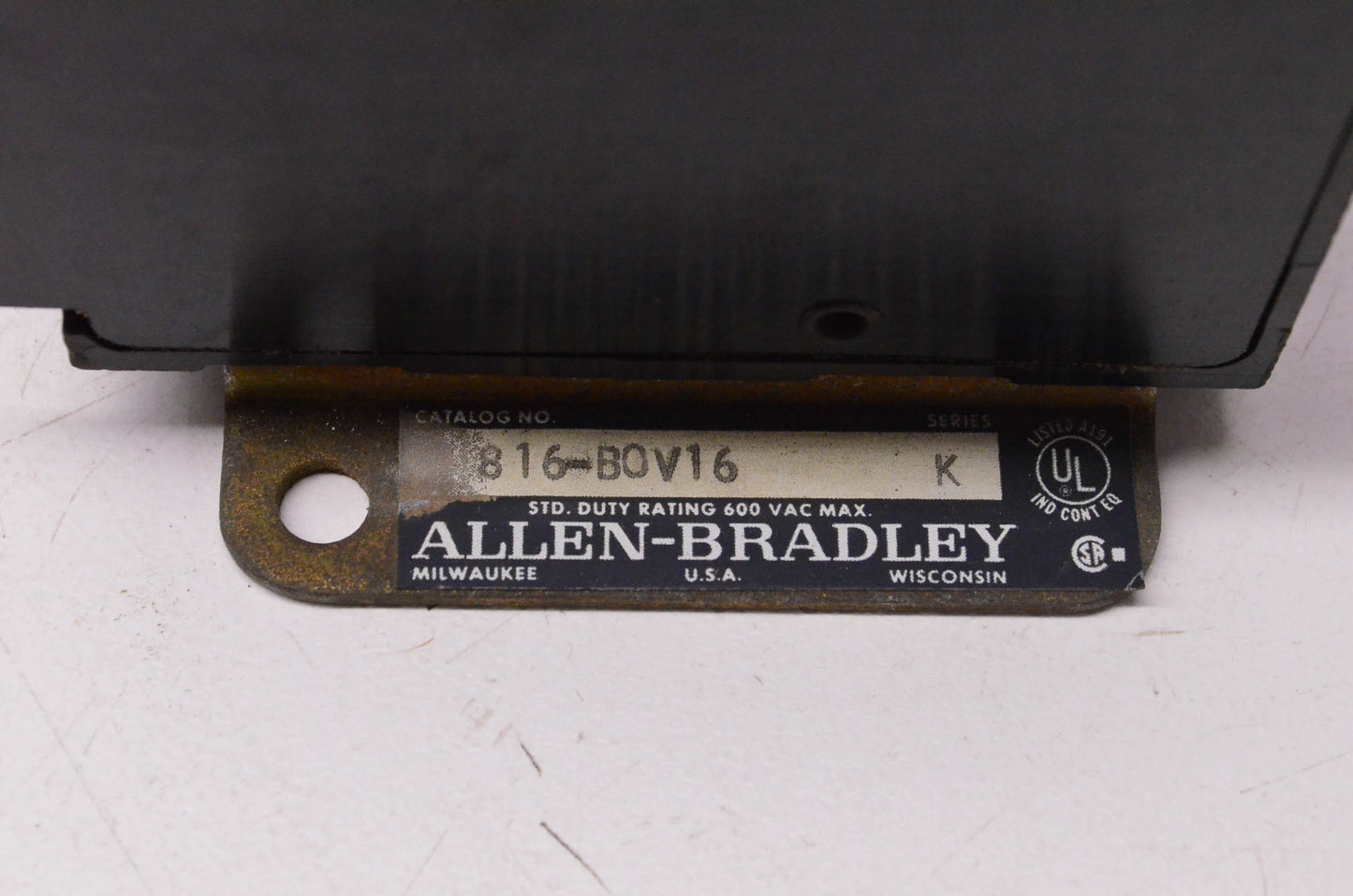 Allen Bradley 816-BOV16, 816-B0V16 Overload Relay