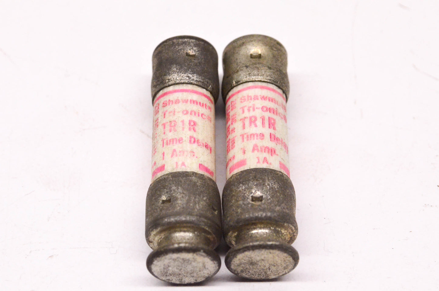 Gould TR1R 1 Amp 250 Volt AC or Less Time Delay Fuse Qty 2 NOS