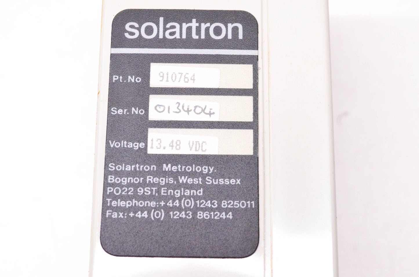 Solartron 910764 Displacement Transmitter