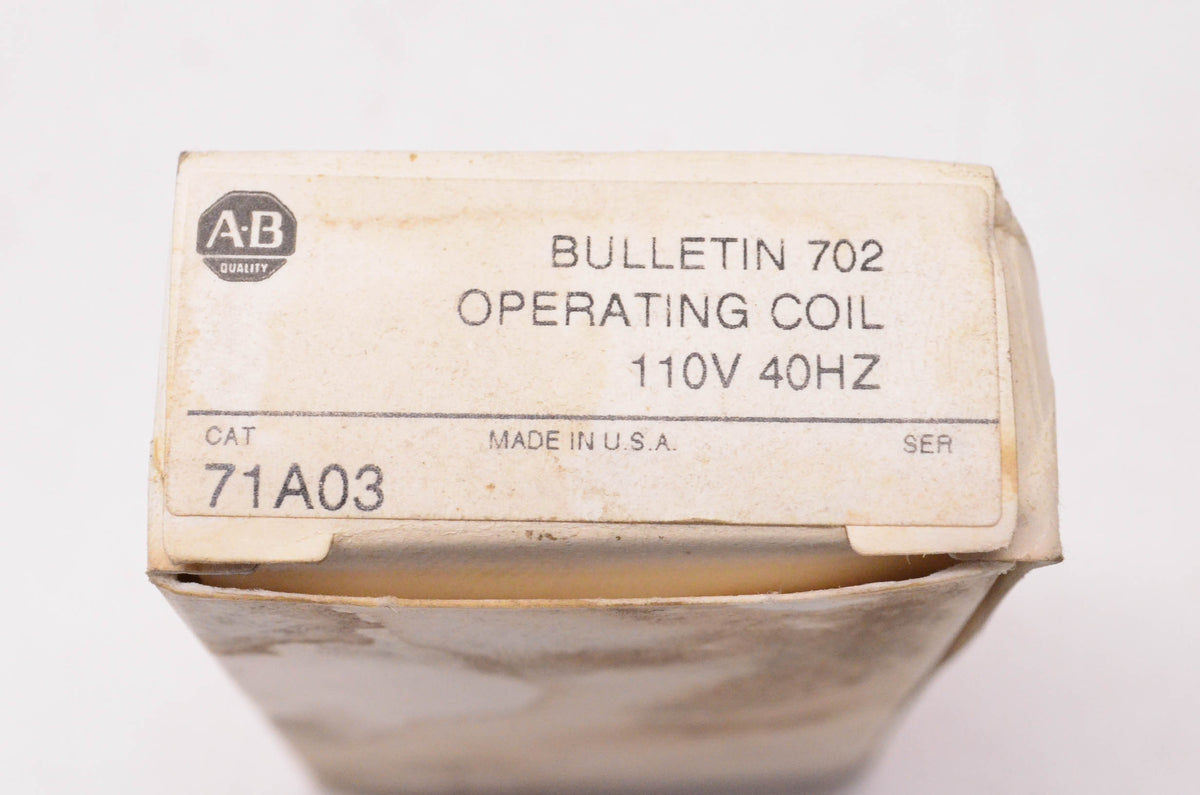 Allen Bradley 71A03 Operating Coil NOS