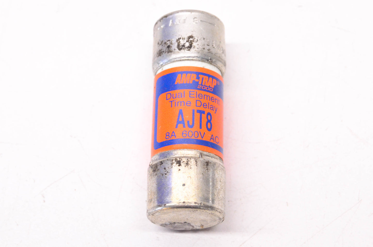 Gould AJT8 8 Amp 600VAC Dual Element Amp-Trap Fuse NOS