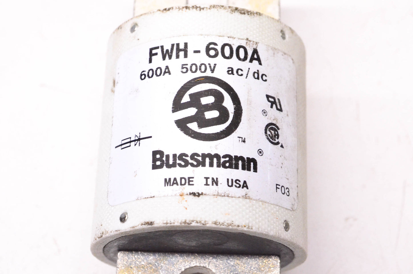 Cooper Bussmann FWH-600A Semi-Conductor Fuse NOS