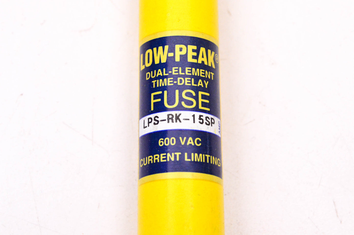 Cooper Bussmann LPS-RK-15SP 600VAC Low-Peak Dual-Element Time-Delay Fuse NOS