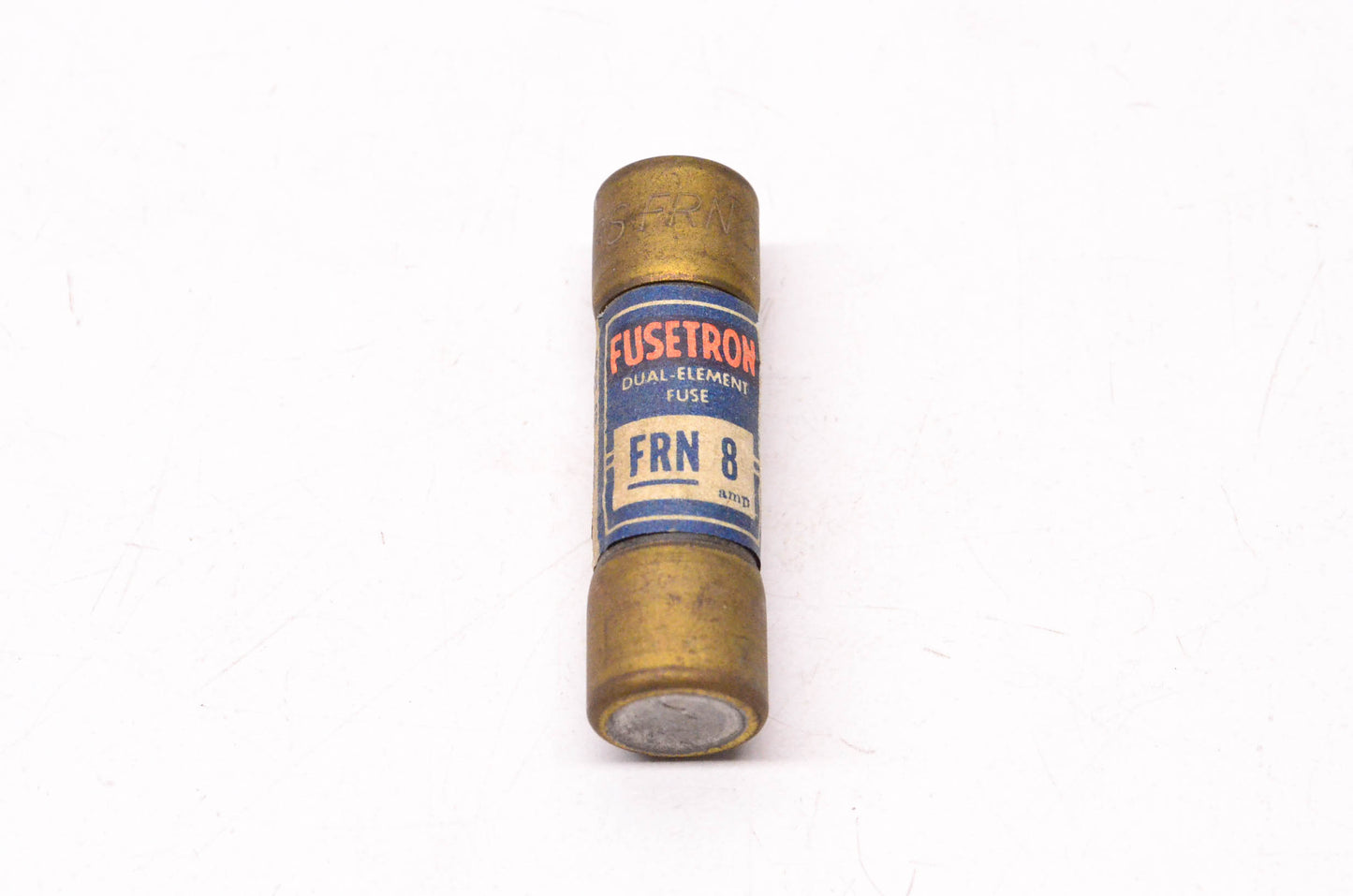 Bussmann FRN8 8 Amp 250 Volt or Less Dual-Element Fuse NOS