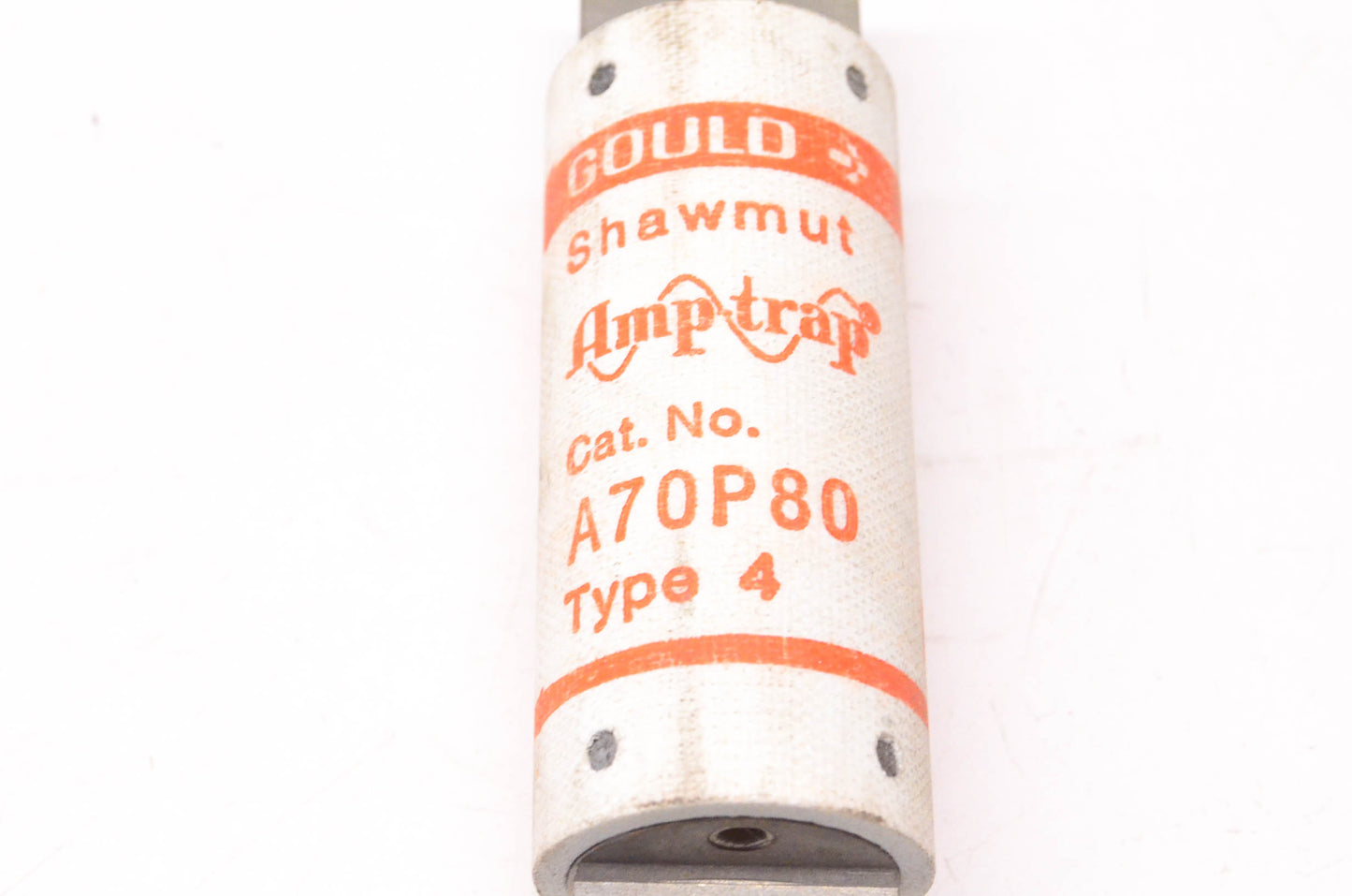 Gould Shawmut A70P80 80 Amp 700 Volt AC Amp-Trap Fuse NOS