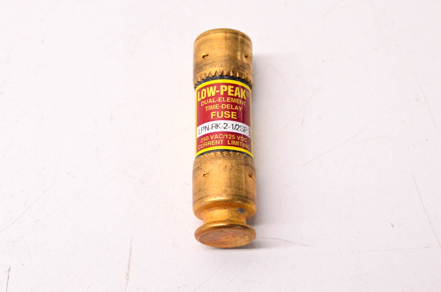 Cooper Bussmann LPN-RK-2-1/2SP 2.5 Amp 250VAC 125VDC Fuse NOS