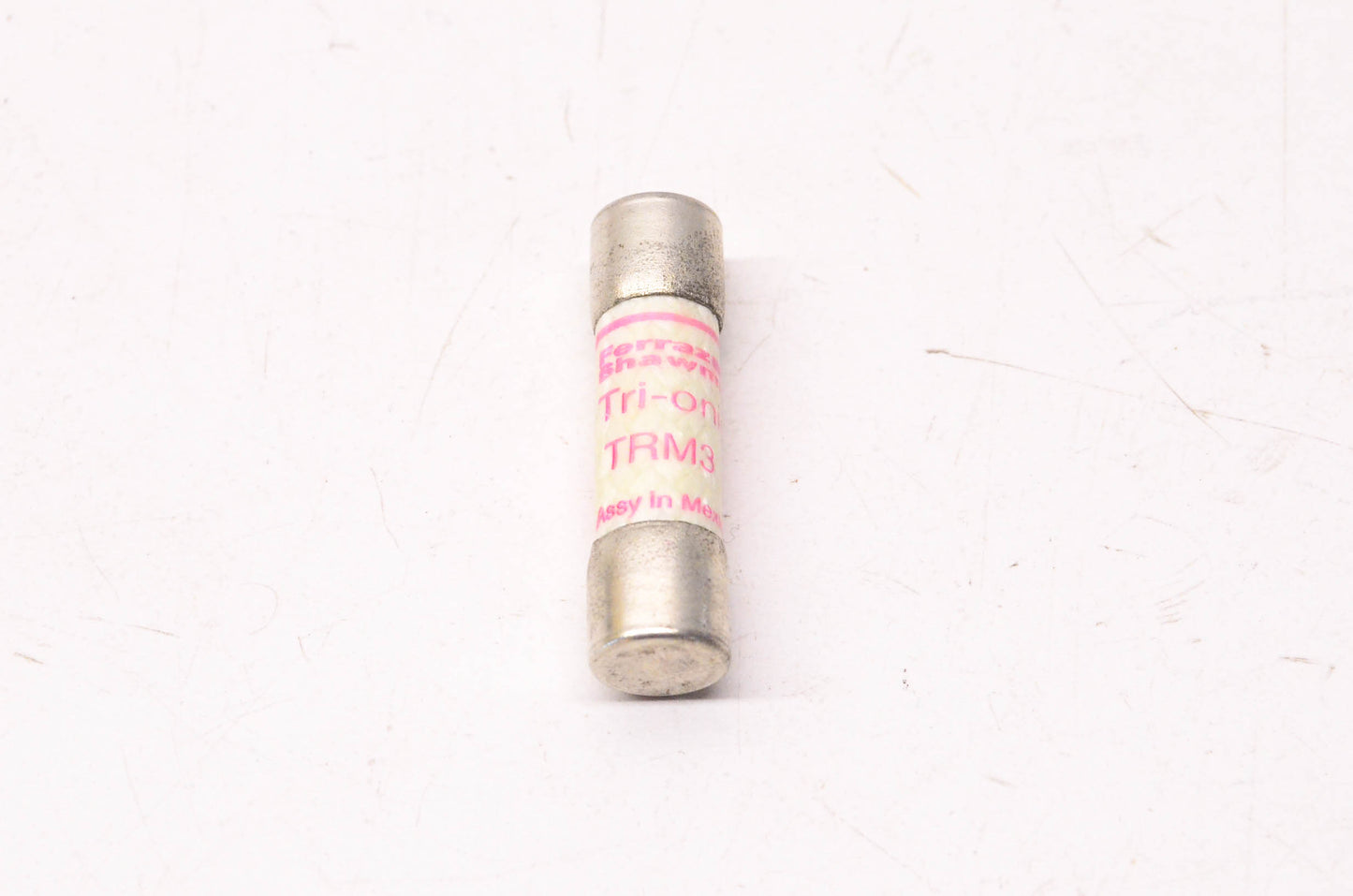 Ferraz Shawmut TRM3 3 Amp 250 Volt AC Tri-Onic Time-Delay Fuse NOS