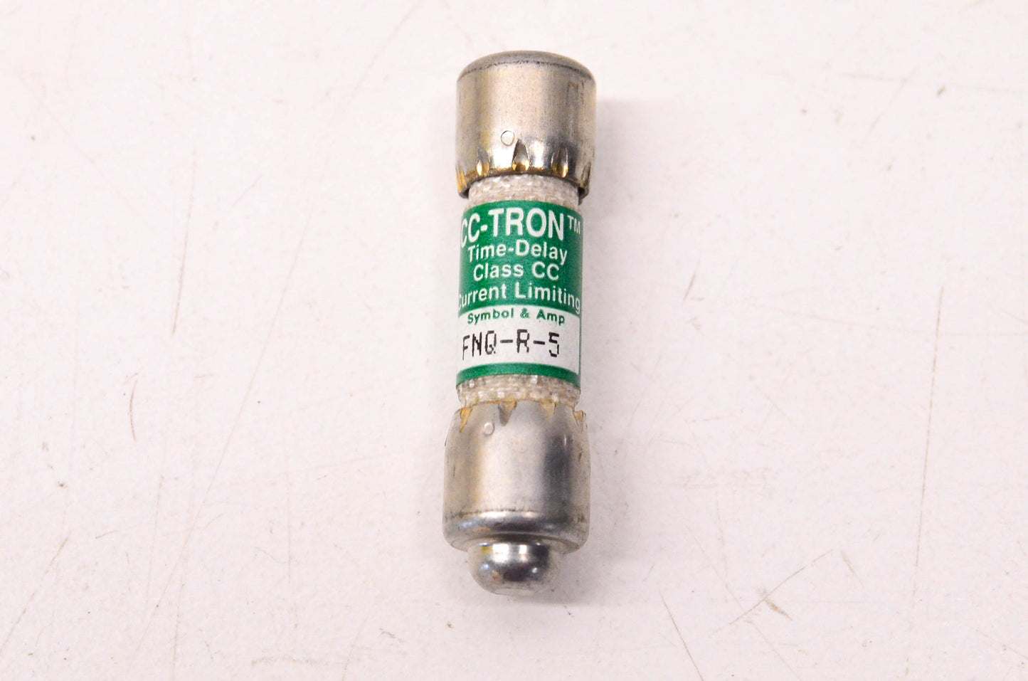 Cooper Bussmann FNQ-R-5 5 Amp 600 Volt AC Time-Delay Current-Limiting Fuse NOS