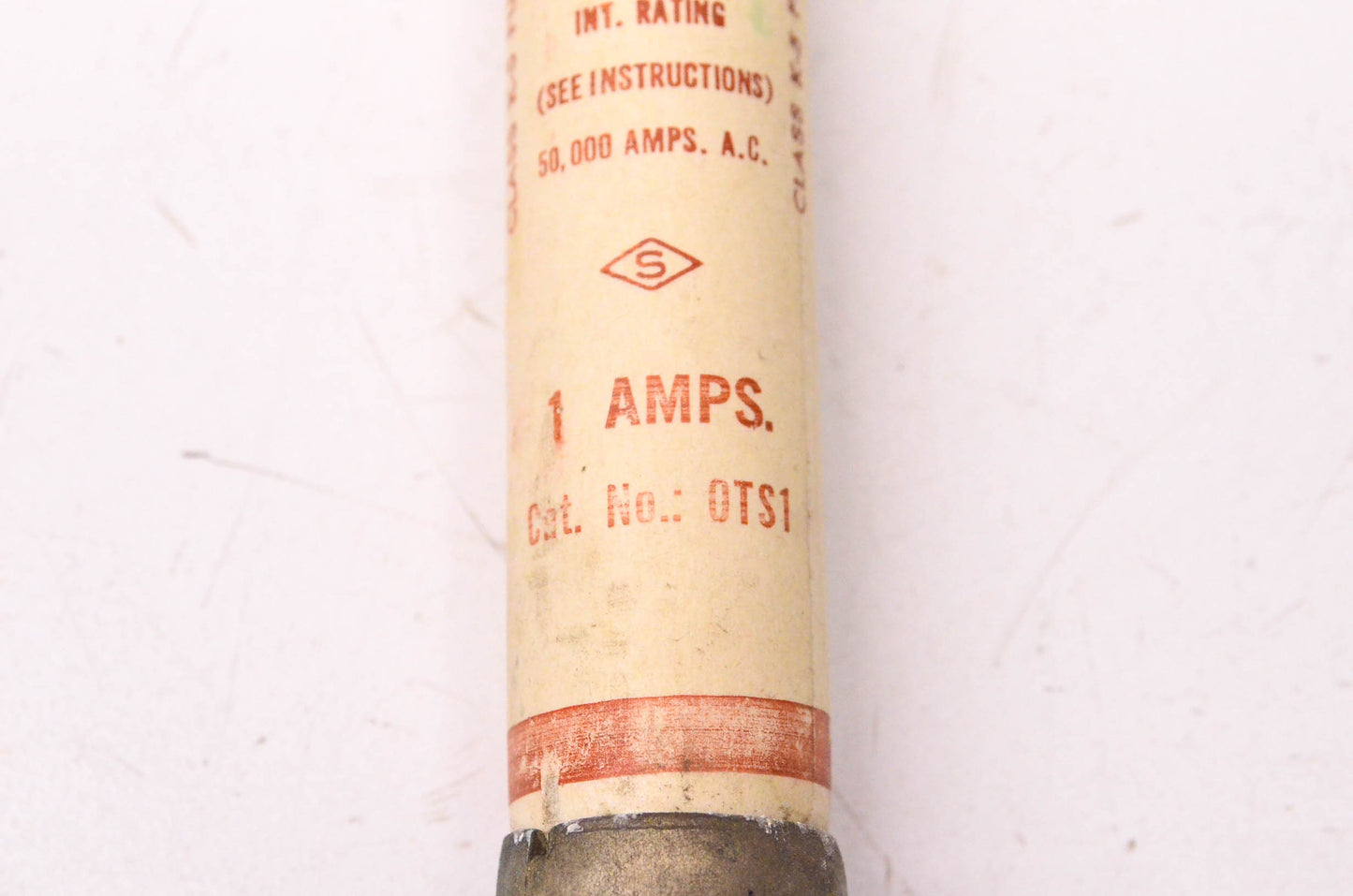 Shawmut OTS1 600 VAC or Less 1 Amp One-Time Fuse NOS