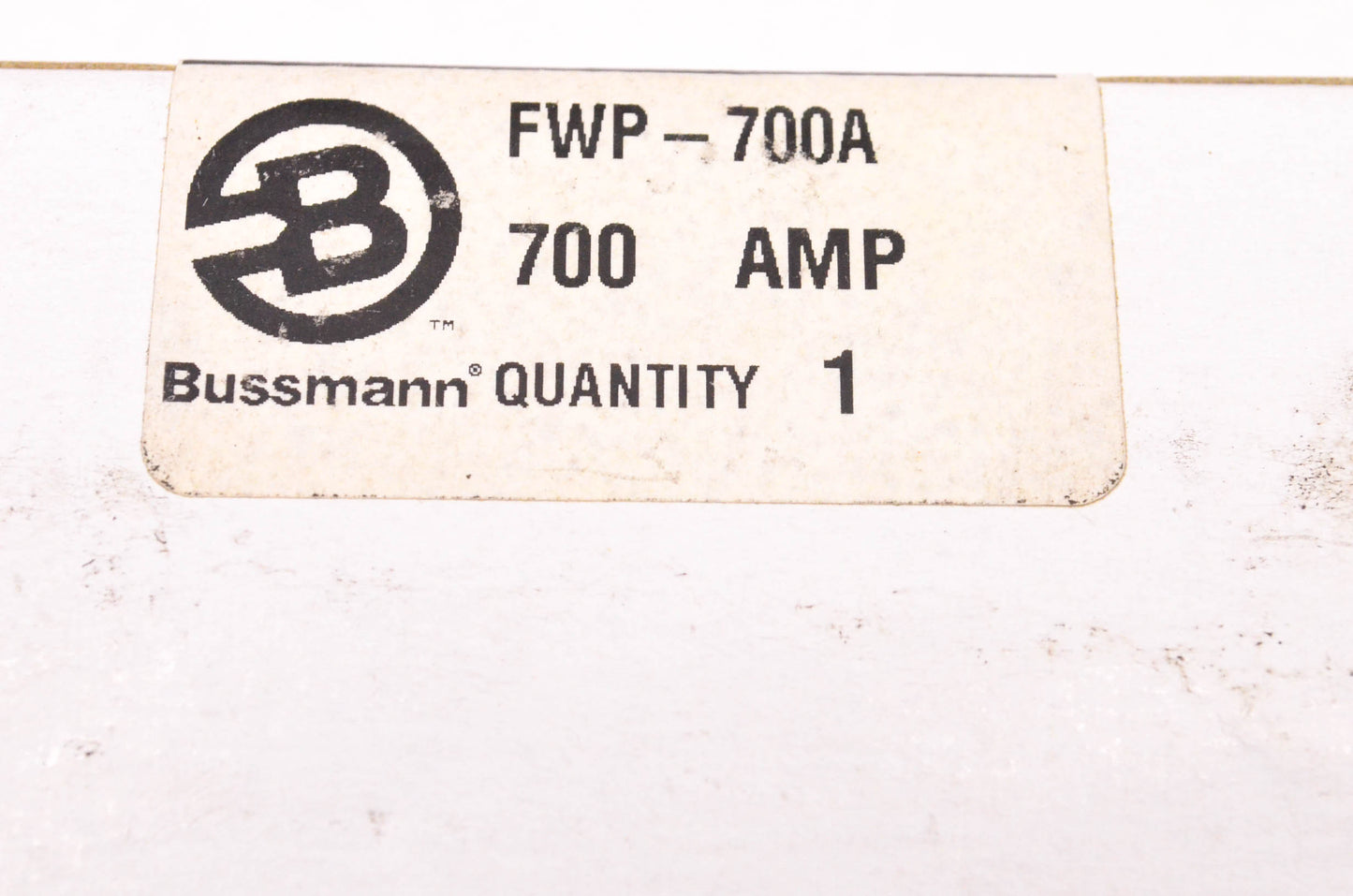Cooper Bussmann FWP-700A 700 Volt 700 Amp Fuse NOS