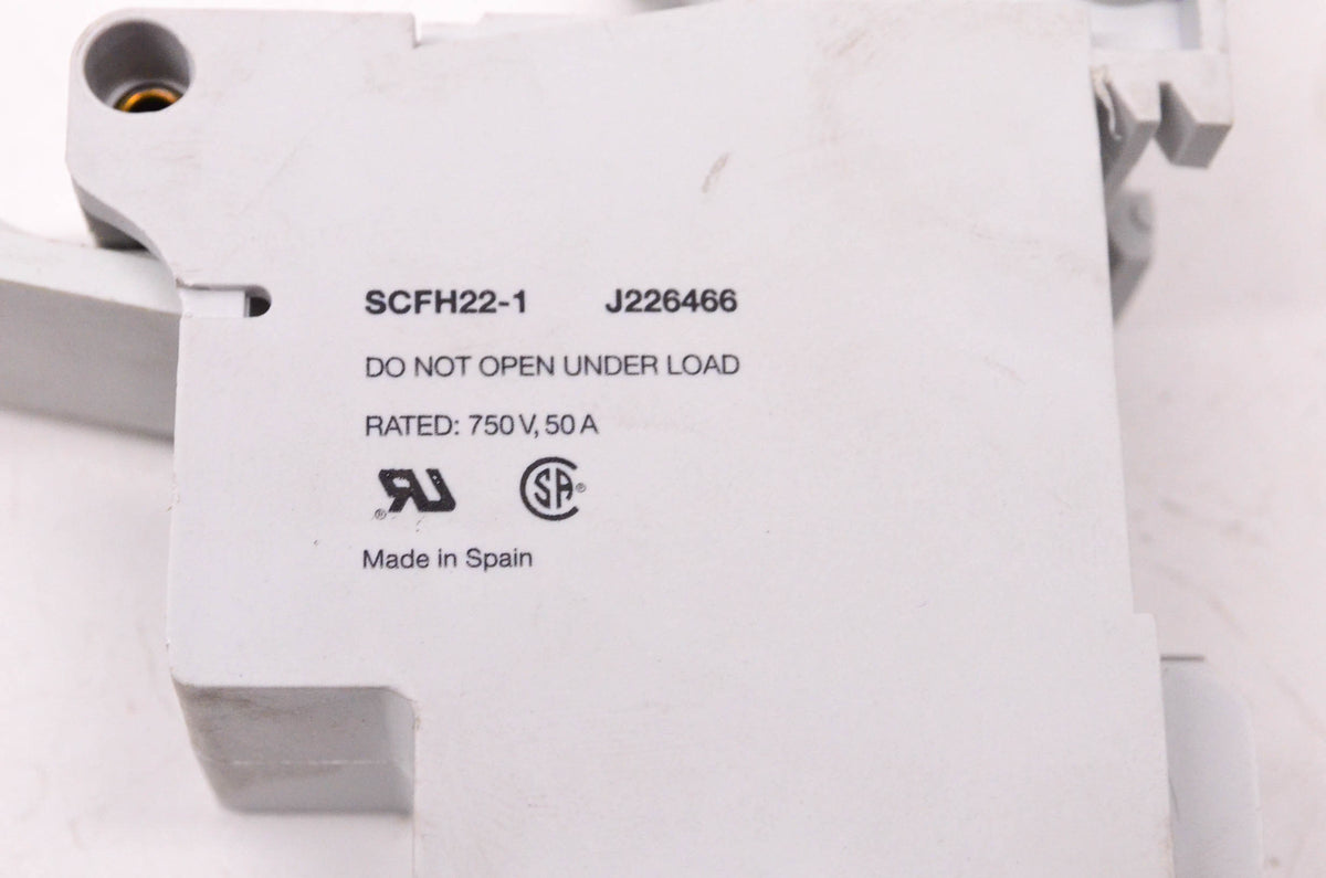 Ferraz Shawmut SCFH22-1, J226466 Fuse Holder Semiconductor NOS